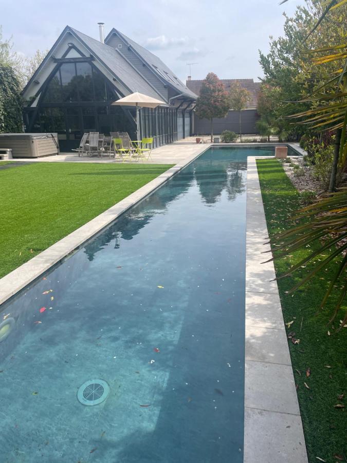 Villa L'Aubepine à Saint-Gervais-la-Forêt Extérieur photo